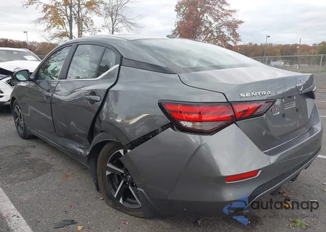 2025 Nissan Sentra Sv из США, поврежденный, VIN 3N1AB8CV0SY376696